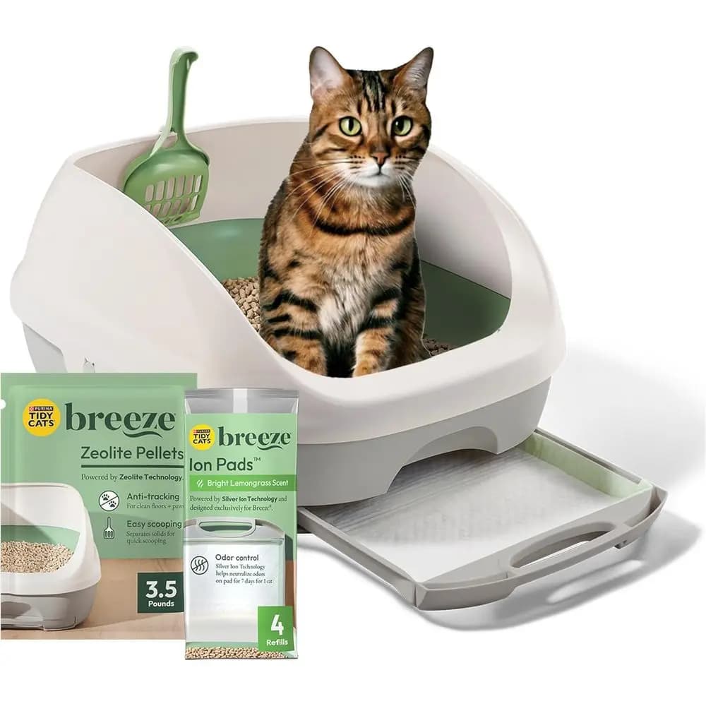 Kit Iniziale per Lettiera: Sistema a Pellet e Tappetini