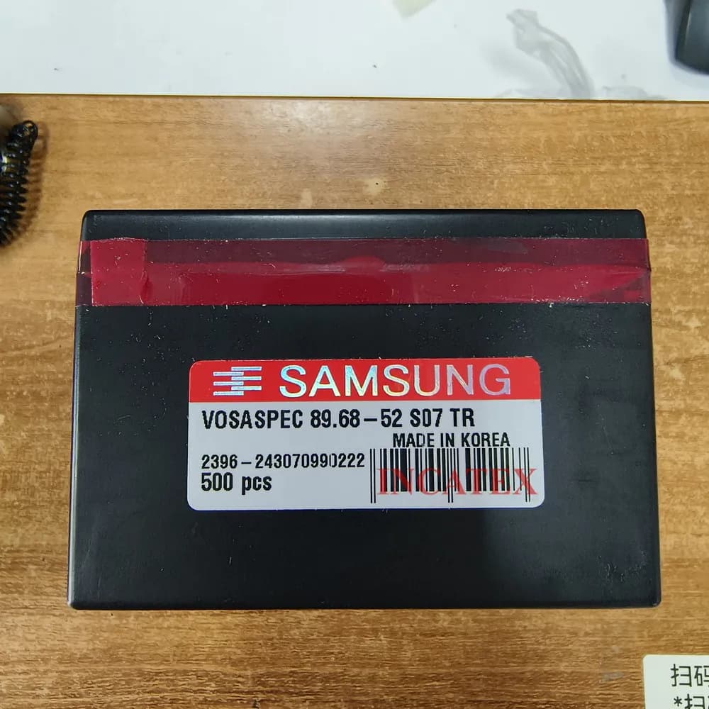 500 pezzi genuini Samsung ago da maglia VOSASPEC 89.68-52 S07 TR per SHIMA SEIKI macchina per maglieria cinese 16G ago