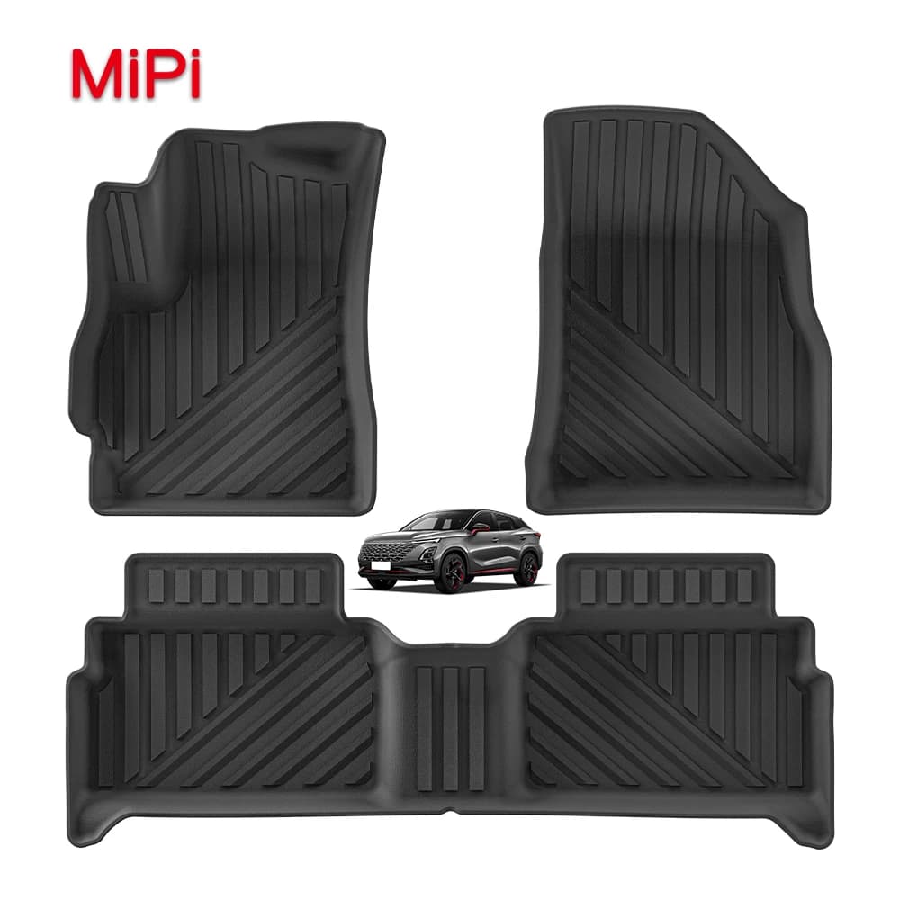Personalizzato 3D TPE Tappetino per auto Carburante per Chery Omoda C5 2023-2025 LHD Tappetino per auto Tappeti antiscivolo impermeabili