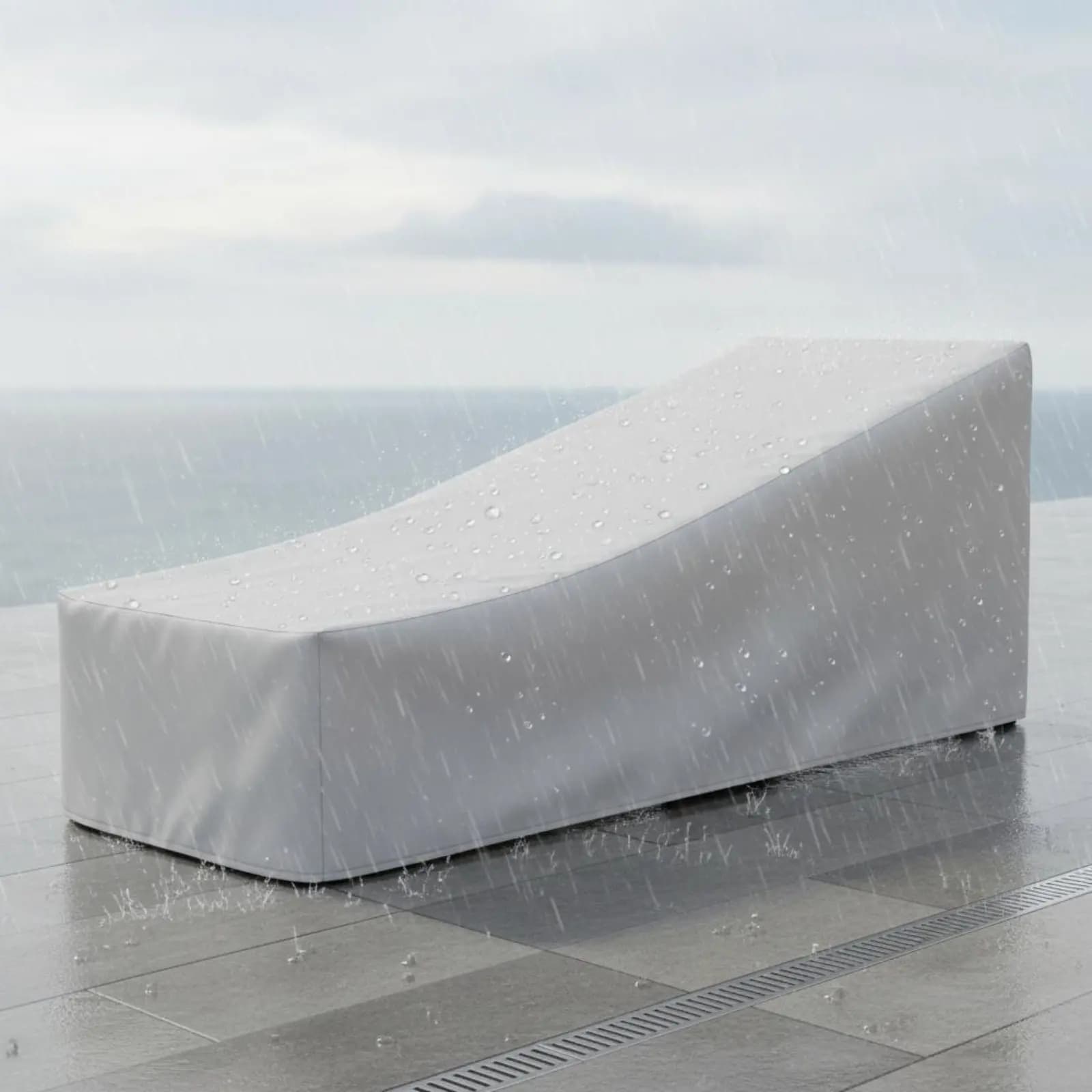 Copertura per lettino prendisole impermeabile, resistente e facile da pulire, ideale per la spiaggia