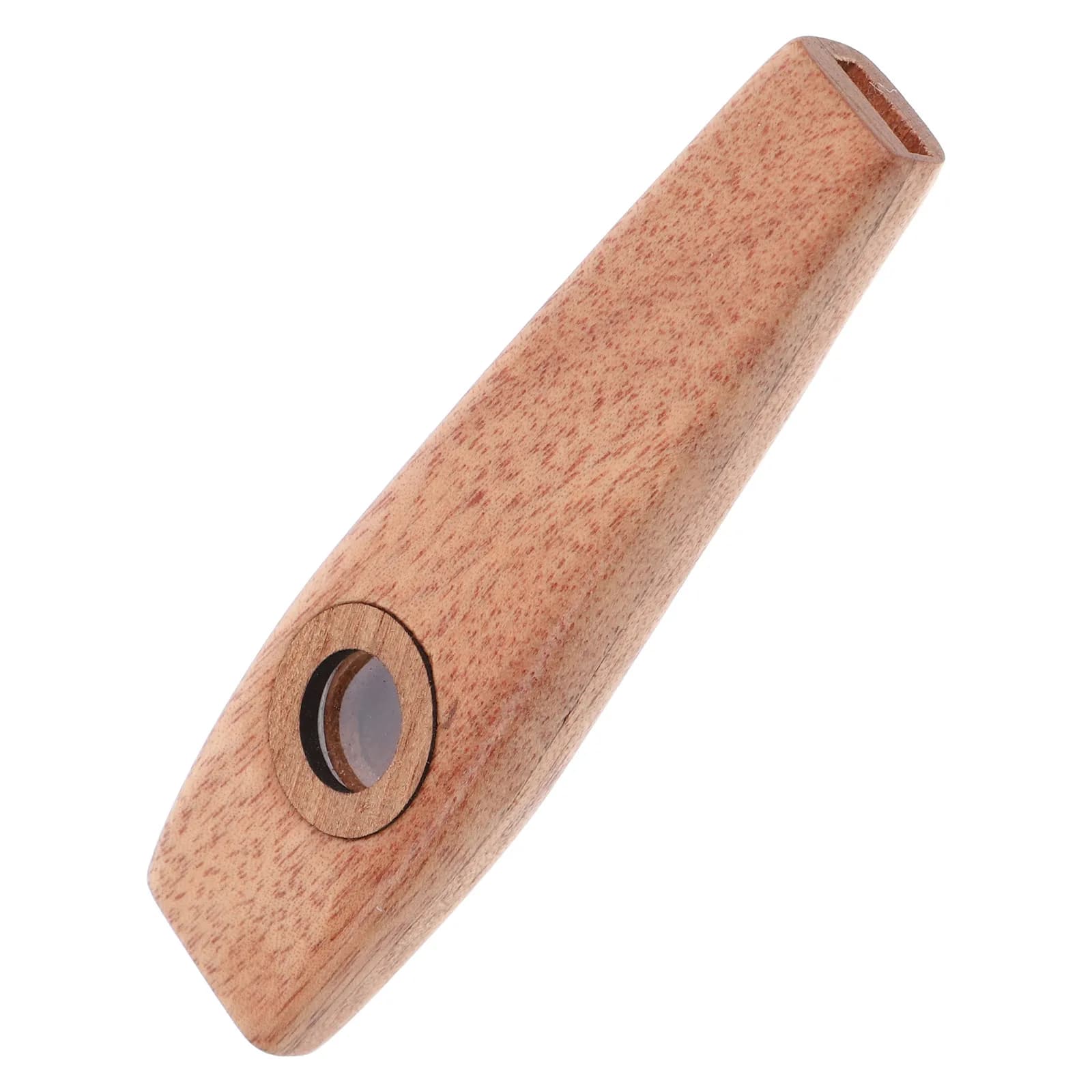 Kazoo in Legno Classico, Piccolo Strumento Musicale Portatile Facile da Suonare, per l'Educazione Musicale dei Bambini, Armonica in Legno, Partner per Ukulele e Chitarra, Orff