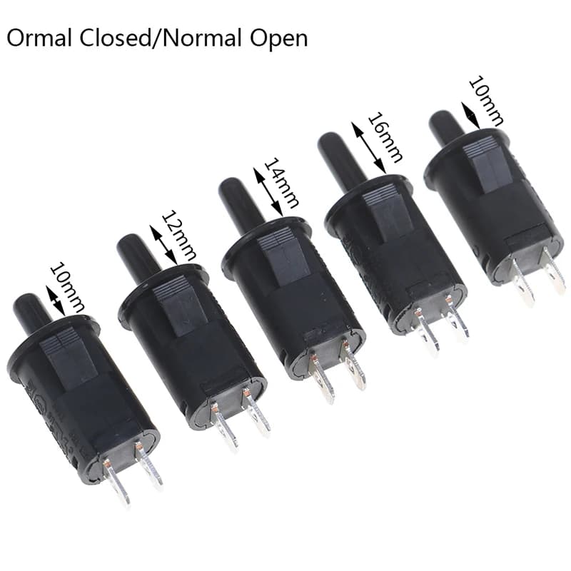 Interruttore porta 125V-250V armadio frigorifero disinfezione luce armadio armadio interruttore a pulsante chiuso normalmente aperto/chiuso