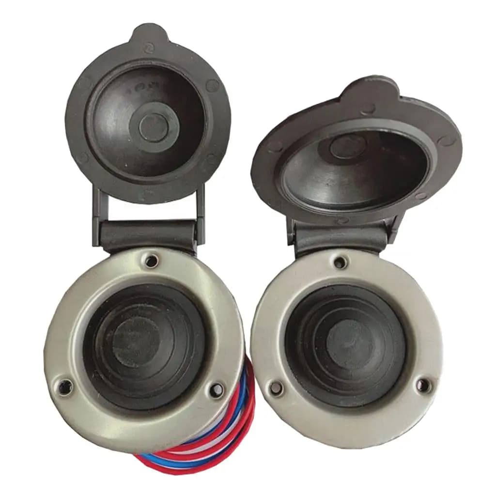 Interruttore a pedale con ancoraggio Nero 12V 24V Accessorio per salpacchi elettrico per abbassamento di ancoraggio per barche marine