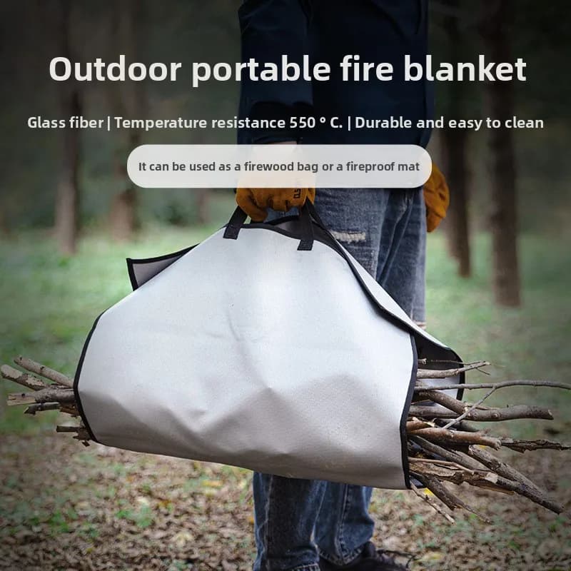 Tappetino per barbecue, resistente alle alte temperature, coperta portatile per campeggio ed escursionismo, isolamento termico, resistente alle macchie e all'acqua