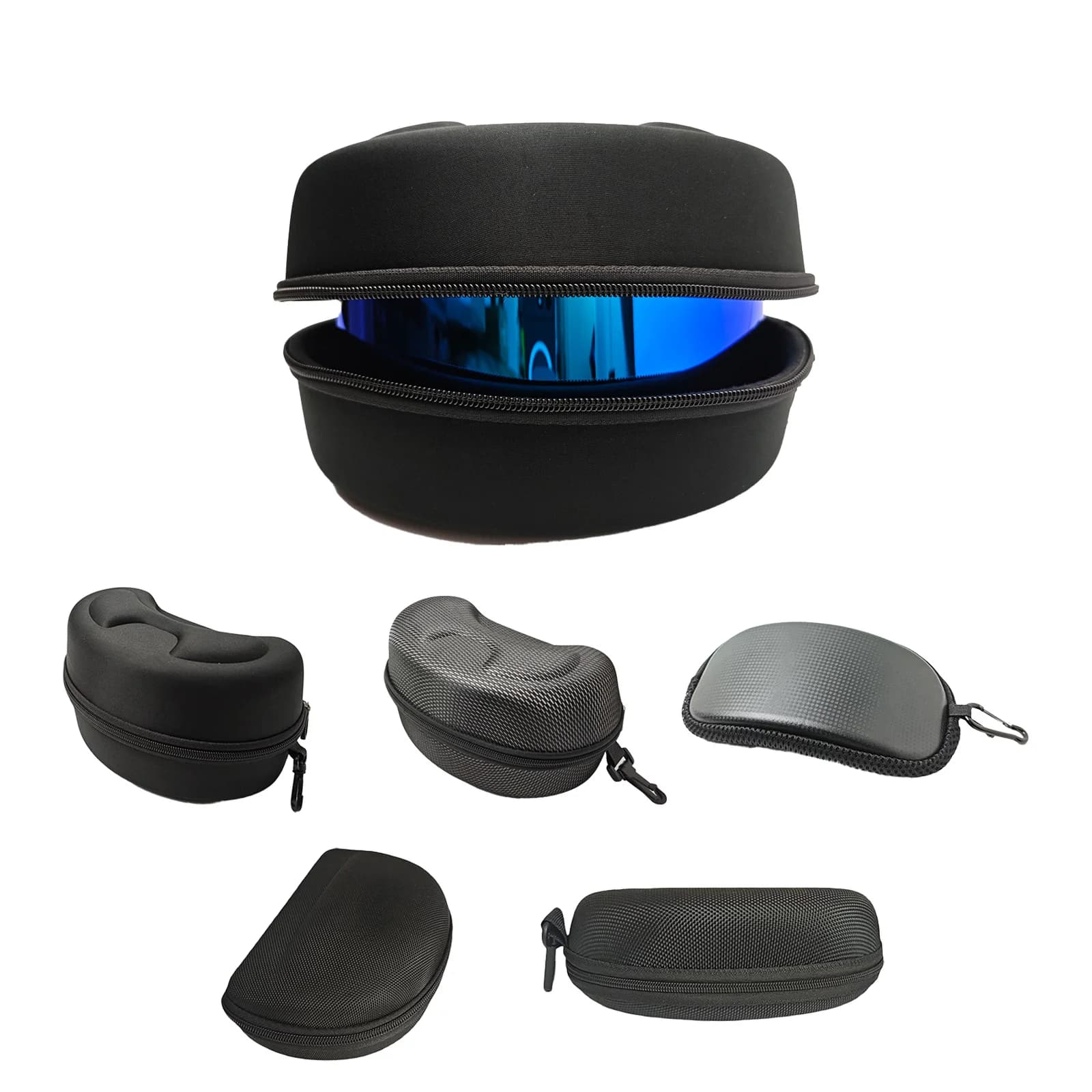 Waterproof Ski Goggles Protective Storage Bag Portable Eyeglasses Pouch Outdoor Ski Motorcycle Sports Goggles Case