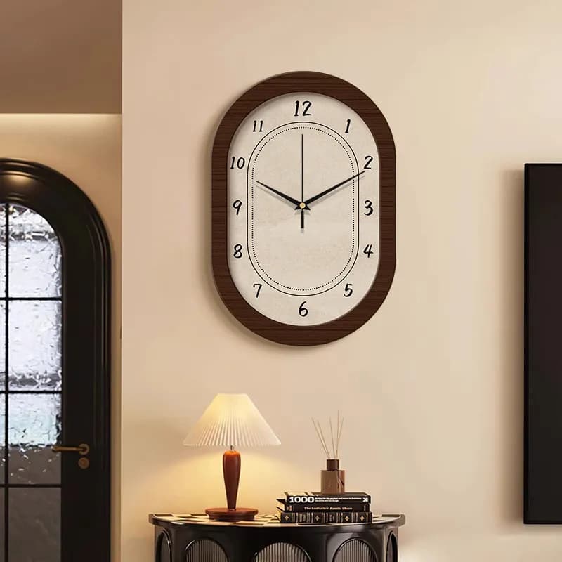 Design Creative Wall Clocks Chinese Style Aesthetic Modern Luxury Wall Clocks Nordic Korean Reloj Pared Ornaments Home Decor