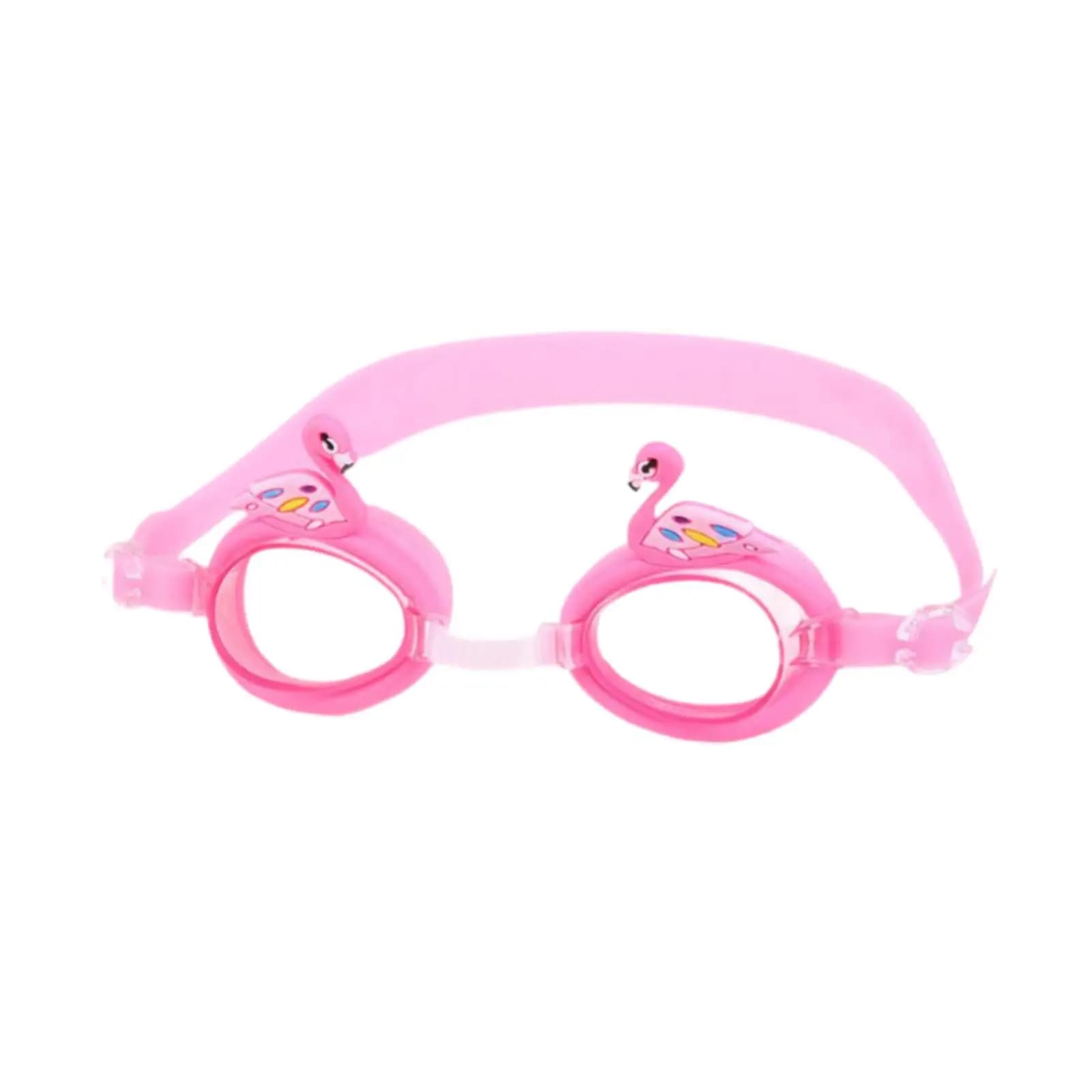 Occhialini da Nuoto per Bambini con Fascia Regolabile in Silicone Morbido, Pratici per Imparare a Nuotare, Occhialini Professionali per Ragazze e Adolescenti