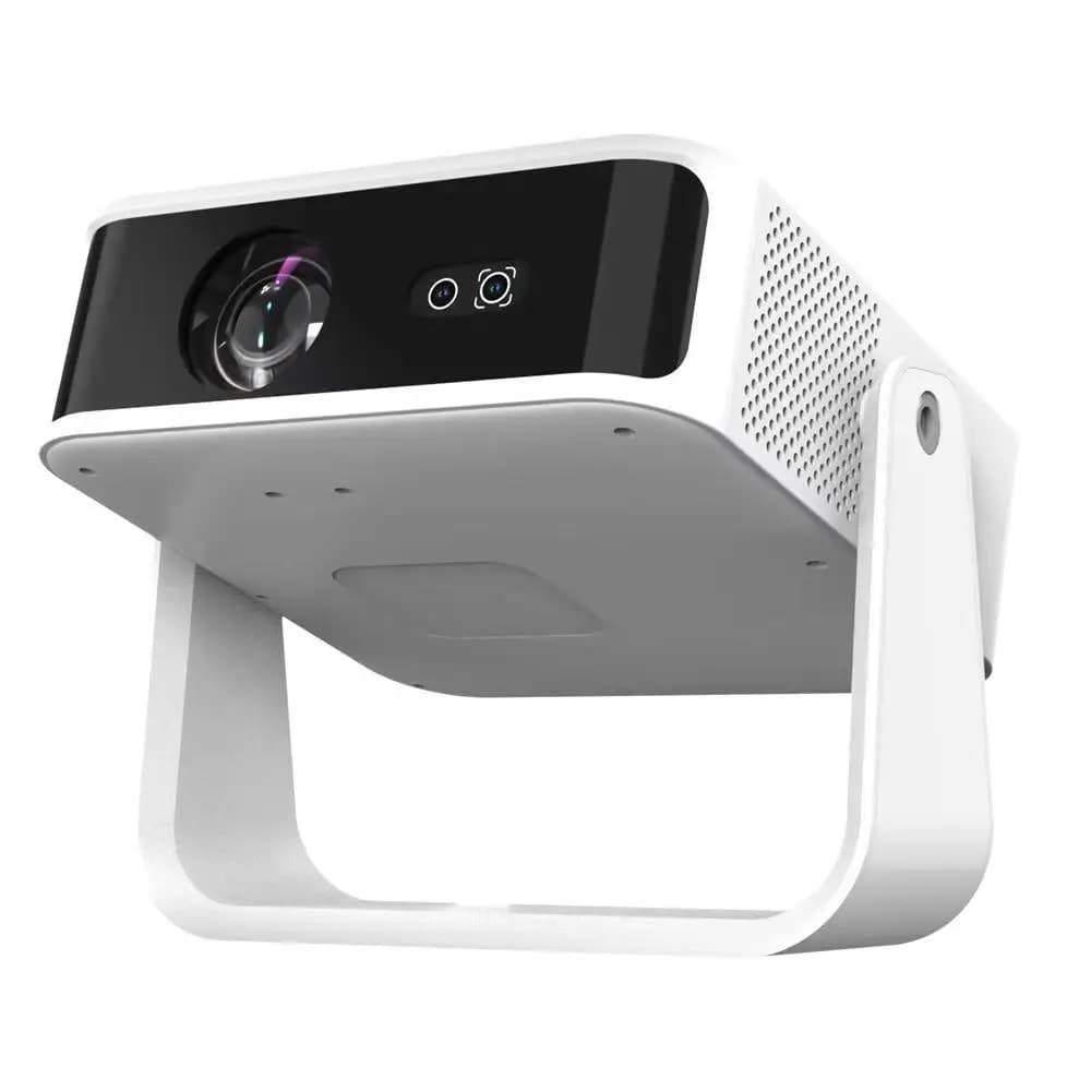 Portable Projector Salange Q8 Mini 4K HD Native 720P Android 9.0 230 ANSI with HiSilicon 252 Integrated System and YouTV LCD