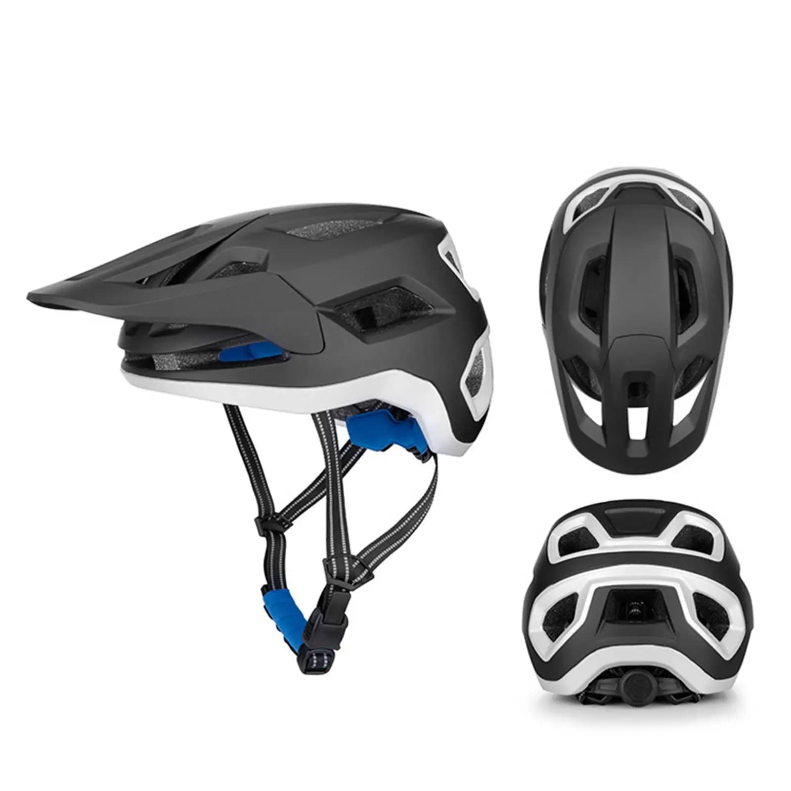 Casco Bici MTB Portatile Leggero Protezione per la Testa per Ciclismo su Strada Pattinaggio e Sport di Triathlon