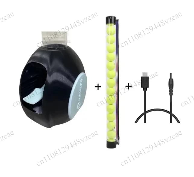 Throwing Tennis Machine Tennis Ball Feeder with Ball Machine Tennis System 1 Piece Automatic