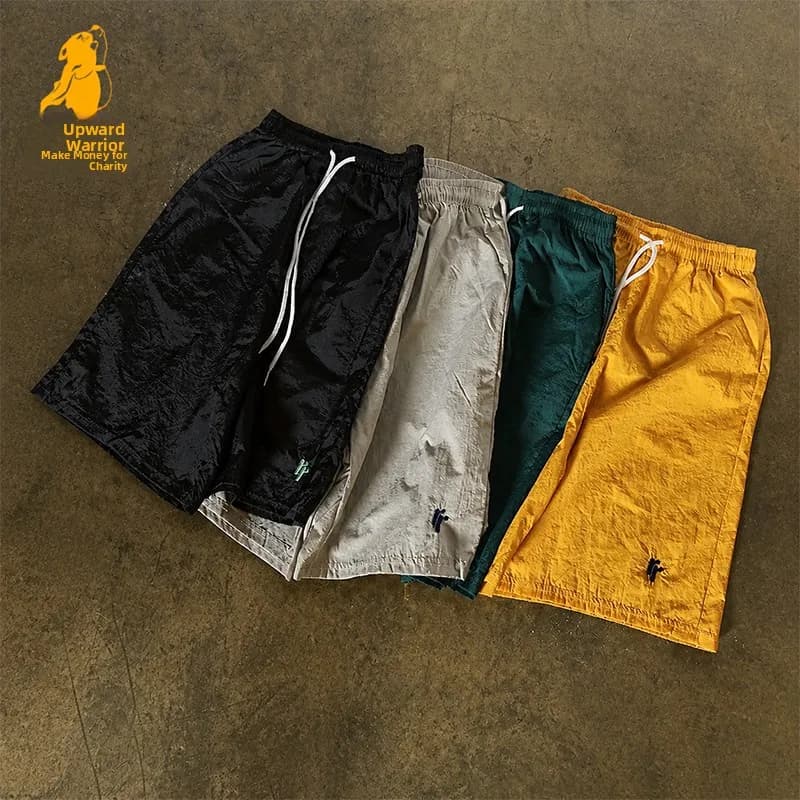 Quick Dry Outdoor Five-Point Sports Shorts Men's Loose Fit Women's Casual Straight Leg Pants Couple's Daily Wear Summer