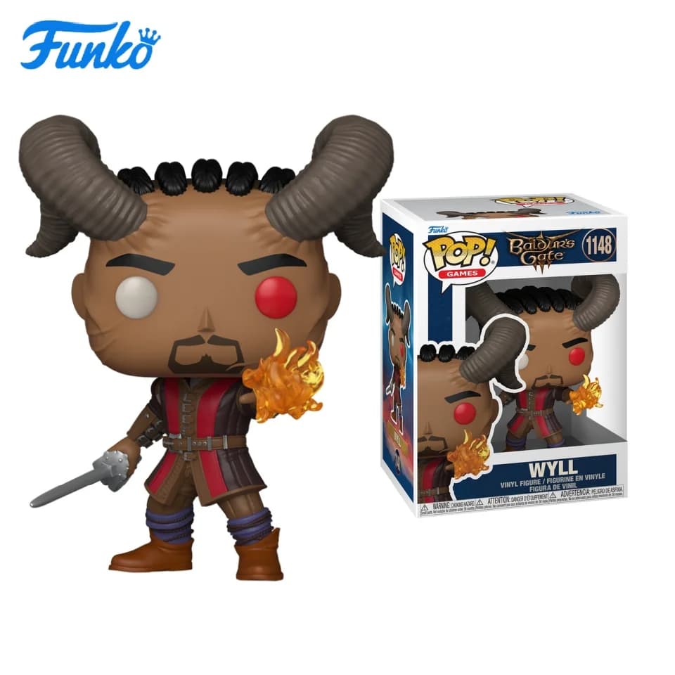 Funko Pop Games: Bg3 S2 - Regalo di Capodanno - Regali per amici e familiari per Natale, Capodanno e compleanni, Decorazioni a tema pop culture, Regali di compleanno, Oggetti da collezione di fumetti, Prodotti ufficialmente licenziati, Oggetti da collezione premium, Oggetti ricordo di fumetti, Regali per geek, Oggetti da collezione