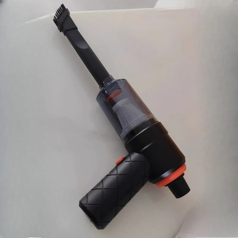 Aspirapolvere Portatile Wireless a Doppio Uso con Super Aspirazione per Auto e Casa, Sblocco con Un Solo Tocco per una Facile Pulizia