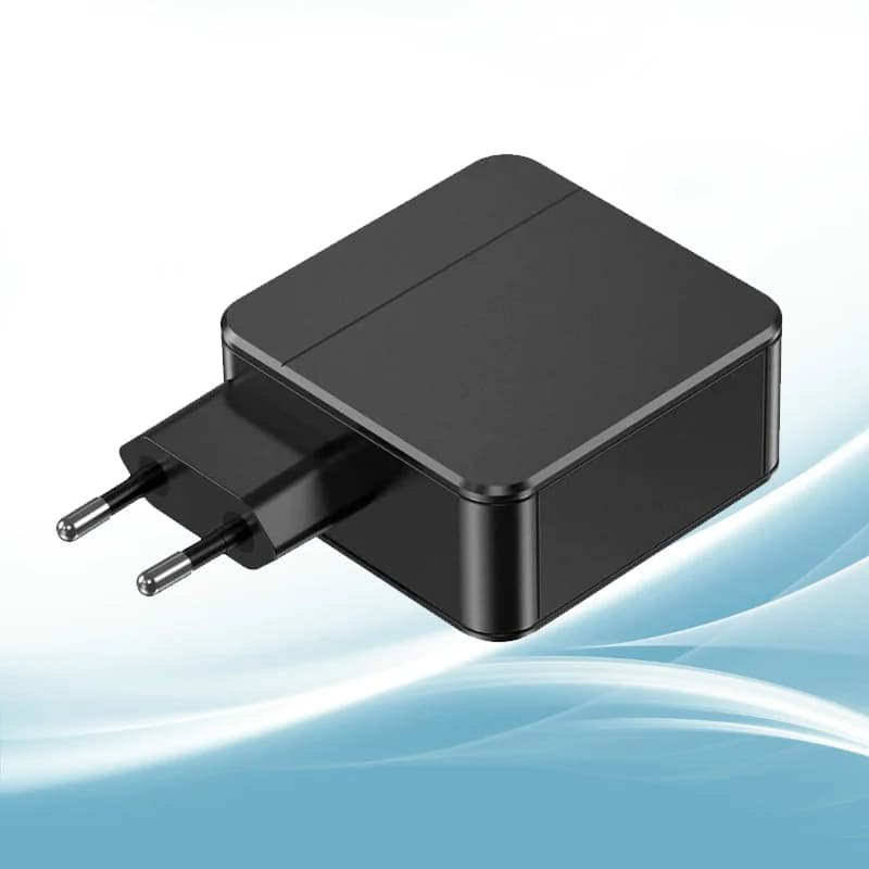 Adattatore AC/DC 5V 3A/9V 3A/12V 3A/15V 3A/20V 3.25A 65W con Porta USB-C per Ricarica Rapida di Smartphone/Tablet/Laptop