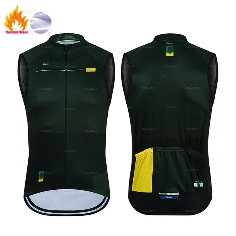 Gilet Termico Invernale da Ciclismo Nuovo Gilet Senza Maniche da Ciclismo per Uomo Gilet Caldo per Bicicletta MTB e Strada Maglia Termica da Ciclismo