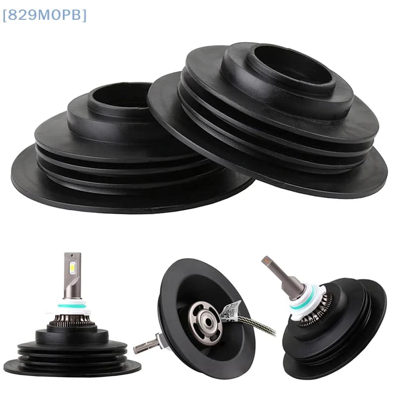 diMOPB diFaro LED Dust Cover In Rubber Auto Motorcycle Light Bulb Watertight Cap For H1 H3 H7 H8 H9 H11 LED Headlight