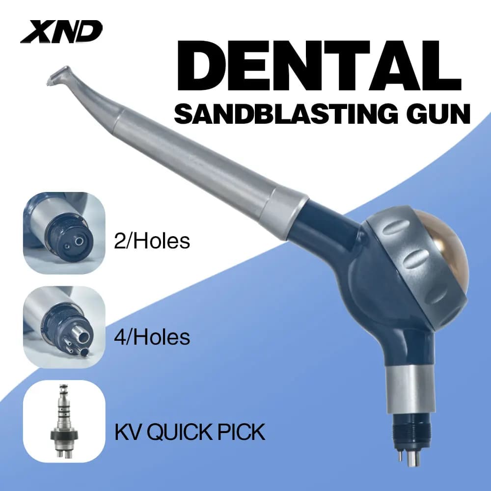 XND Dental Air Prophy Polisher Dentale Sprinkler Oral Water Cooling Jet Air Polisher Tooth Whitening Cleaning Sanding Gun