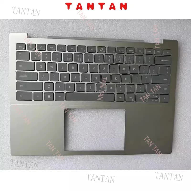 0TCY25 TCY25 Nuovo per Inspiron 14 5435 5430 Laptop Palmrest Superiore con Cornice Tastiera e Scocca C con Tastiera Retroilluminata Argento NN