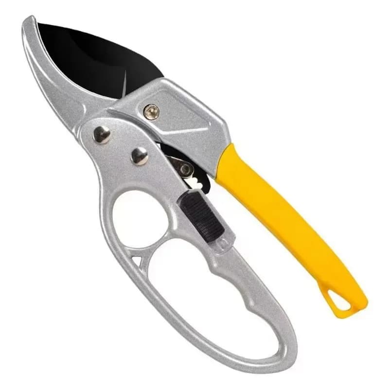 Forbici da Potatura Ergonomiche in Acciaio Legato Placcato Titanio SK5, Tagli Rapidi ed Efficienti, Molla per Risparmio di Lavoro, Ideali per Giardino e Raccolta Frutta