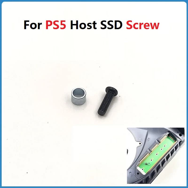 Per PS5 Host vite per disco rigido a stato solido Console di gioco PS5 vite SSD originale e Kit di viti Phillips per disco rigido SSD circolare