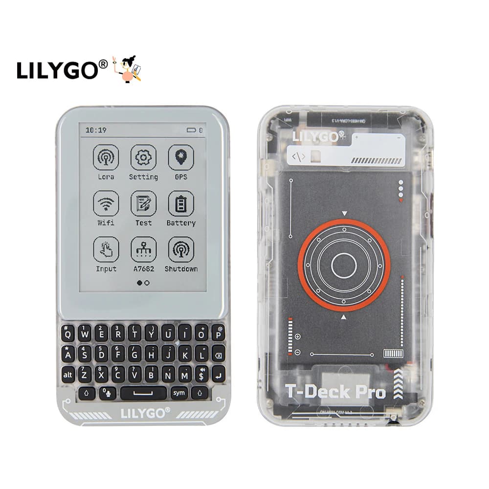 ESP32-S3 T-Deck-Pro development card with 3.1 inch WiFi E-Paper for microphone kit and Bluetooth speakers SX1262 LoRa GPS TF Card