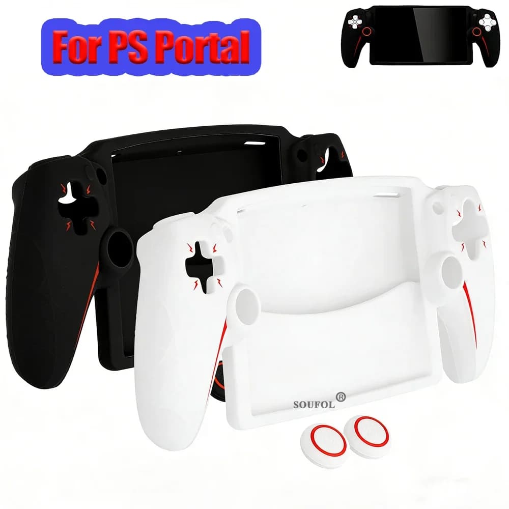 Custodia Protettiva in Silicone Anti-Caduta per Controller PS Portal - Accessori per PS5 Portal