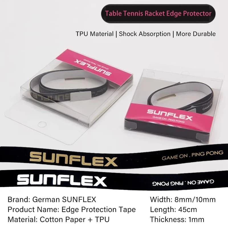 Protections for ping pong racks High quality self-adhesive TPU bats protective tape for sports equipment safety
