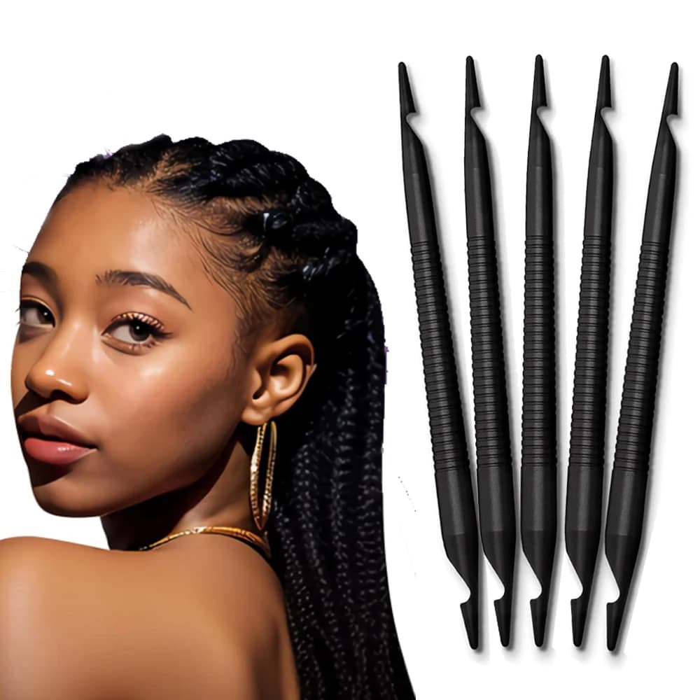 Strumento per Intrecciare, Attrezzo per Ristrezzare Facilmente i Dreadlocks, Ago per Crochet per Dreads, Accessorio per Intrecciare i Capelli
