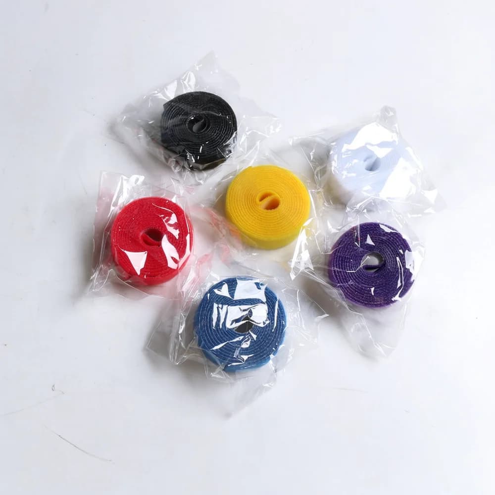 Reliable Nylon Hook Loop Ties For ANUKET Cable Organizer Straps Fishing Rod Management Binding Wrap Belt