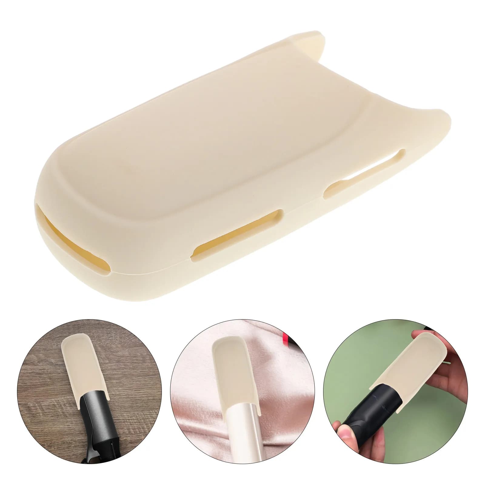 Copertura in Silicone Resistente al Calore per Manici di Arricciacapelli, Guaina Anti-Scottatura per Strumenti per Capelli, Ferro Arricciacapelli e Piastra