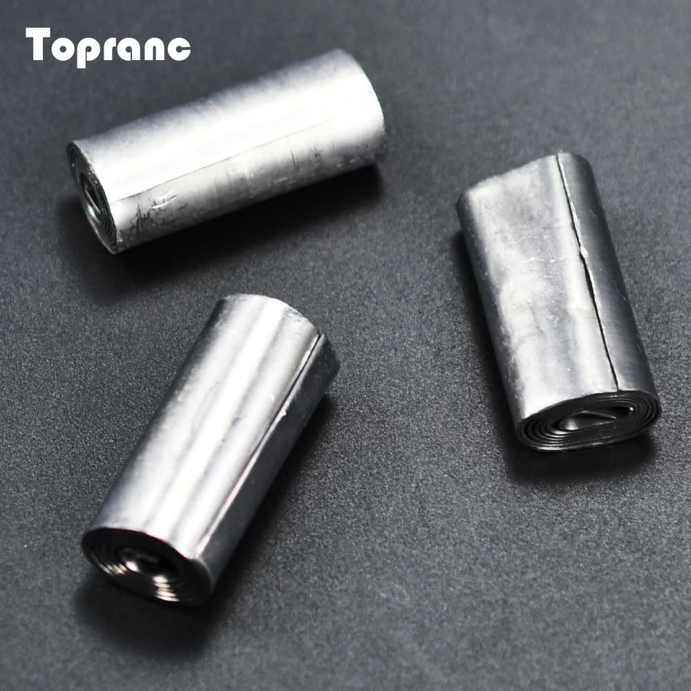 Topranc 1 piece of fishing weight in soft lead roll, lead ballast, lead plate for floating weight, wide lead sheet, fishing weight supplies