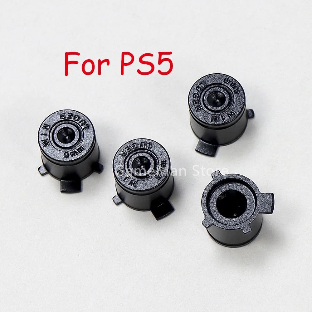 1pc Metallo Alluminio Azione Proiettile ABXY Bottoni Per PS5 Controller Direzione D-pad Tasti Croci Per PlayStation 5 Accessori di Gioco