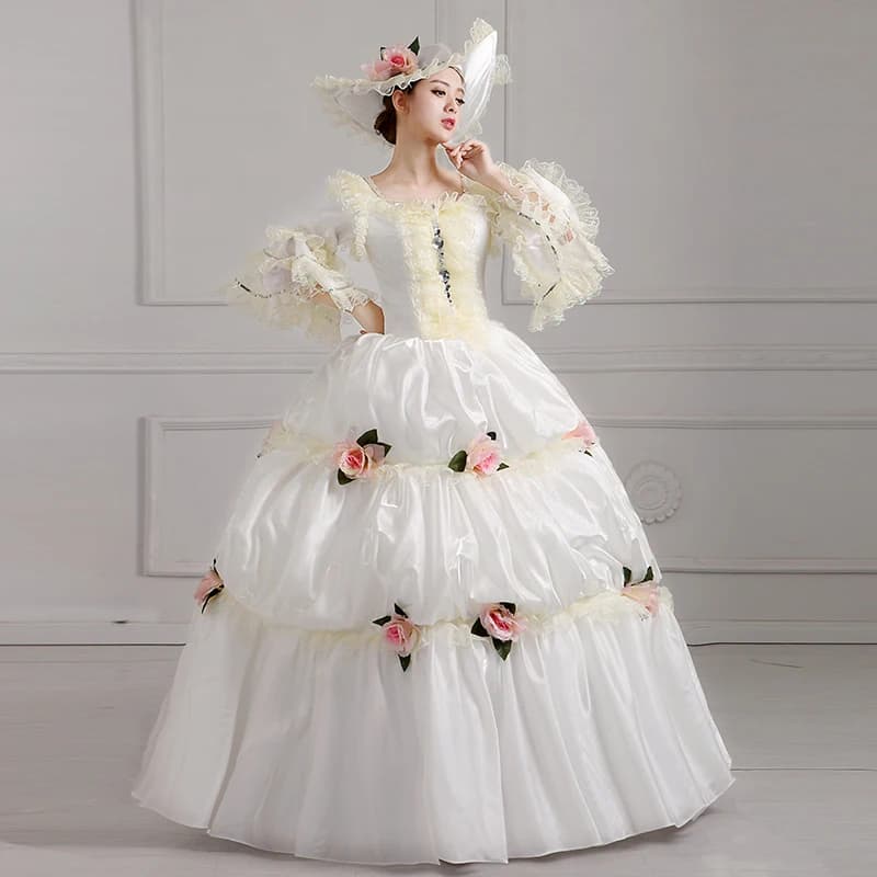 Abiti da ballo personalizzati in stile medievale, abiti da sera in stile Marie Court, abiti da ballo barocchi vittoriani, abiti da festa in maschera per Halloween