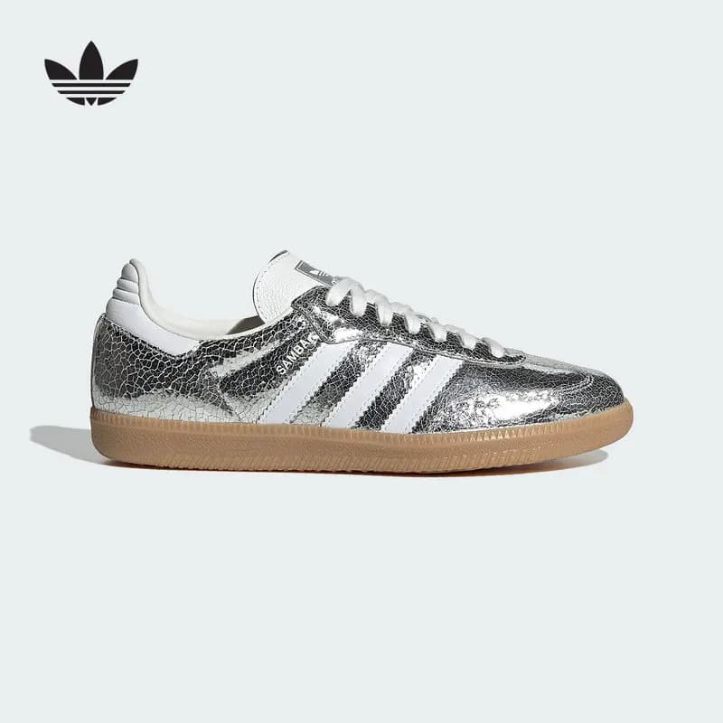2026 Adidas Originals Jr0035 Women Low Top Skate Shoes Comfortable Leather Casual Sneakers