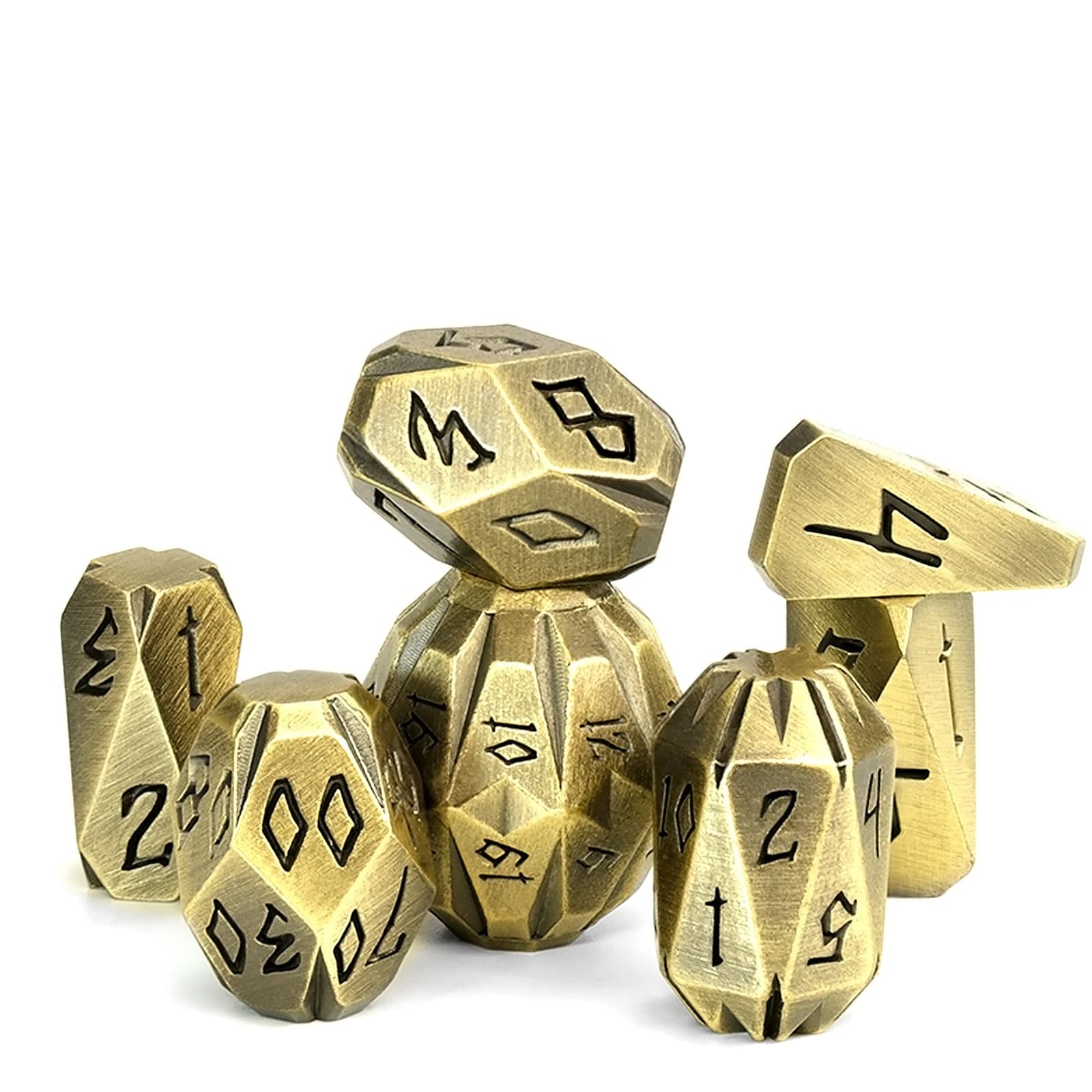 Dice DND Metal Dice Set, Stonehenge RPG Dice For mtg Dungeons and Dragon, RPG Role Playing Game Dice Accessories