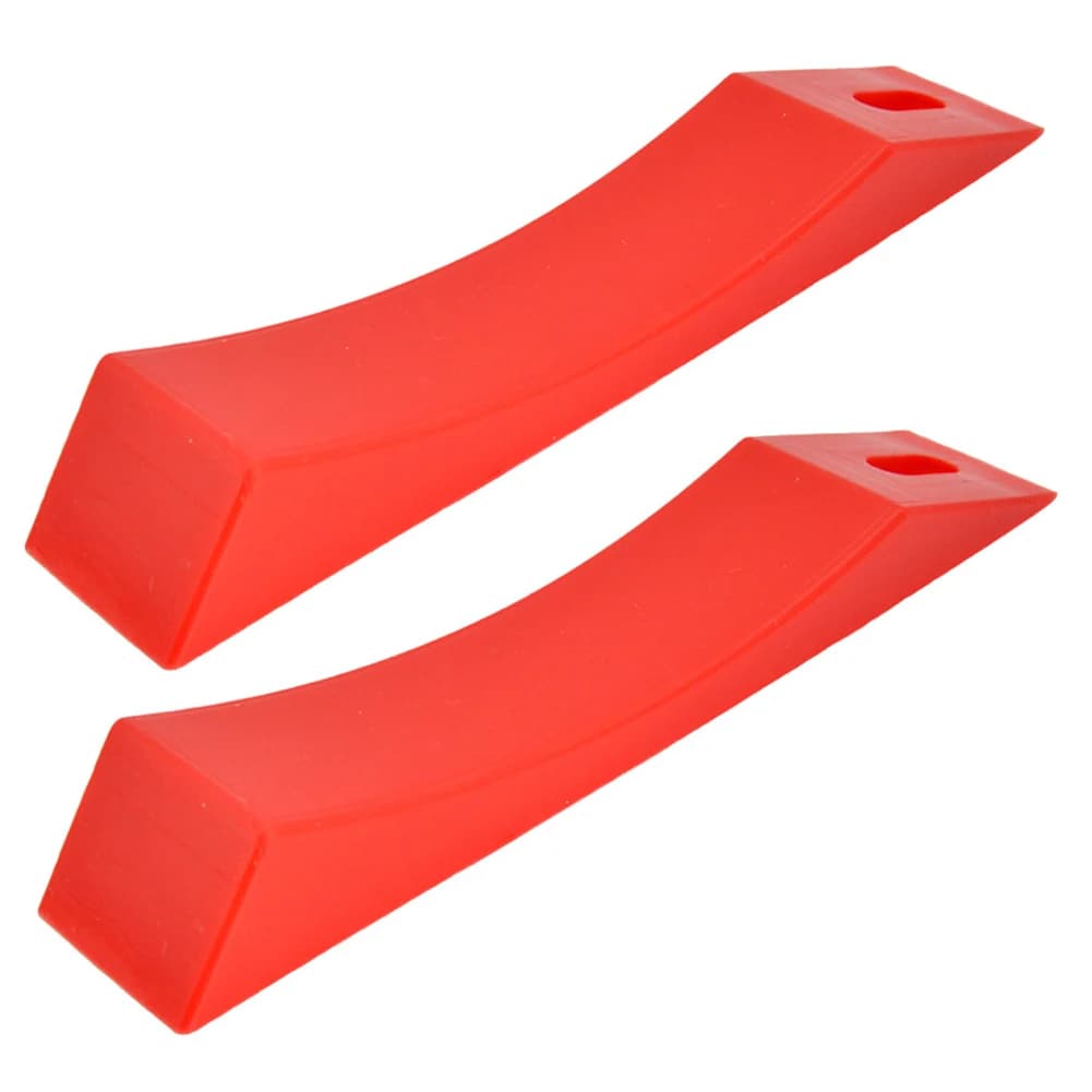 Supporti in silicone per piastre da bilanciere, 2 pezzi, cunei ergonomici per proteggere la schiena durante il carico o lo scarico sicuro dei pesi