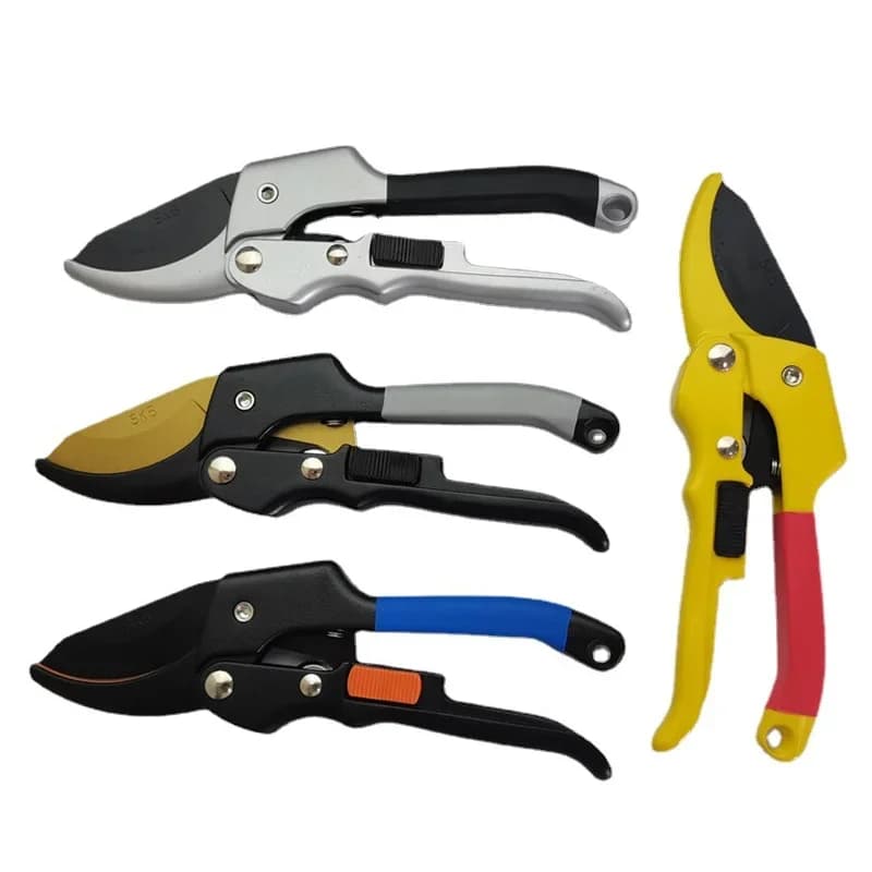 Drilling shears for gardening plants, pruning tools, SK5 steel
