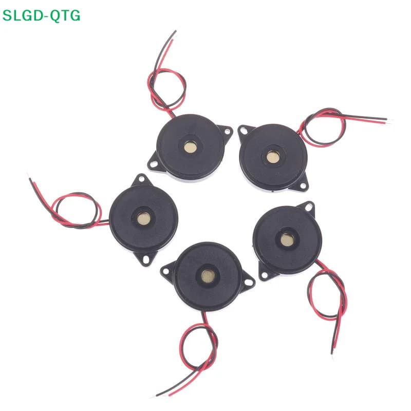 Hot! 5/10/15 Pezzi Cicalino Passivo ad Alto Decibel con Filo, Altoparlante Piezoelettrico 3040, Cicalini per Arduino, Auto, Fai da Te, Elettronica