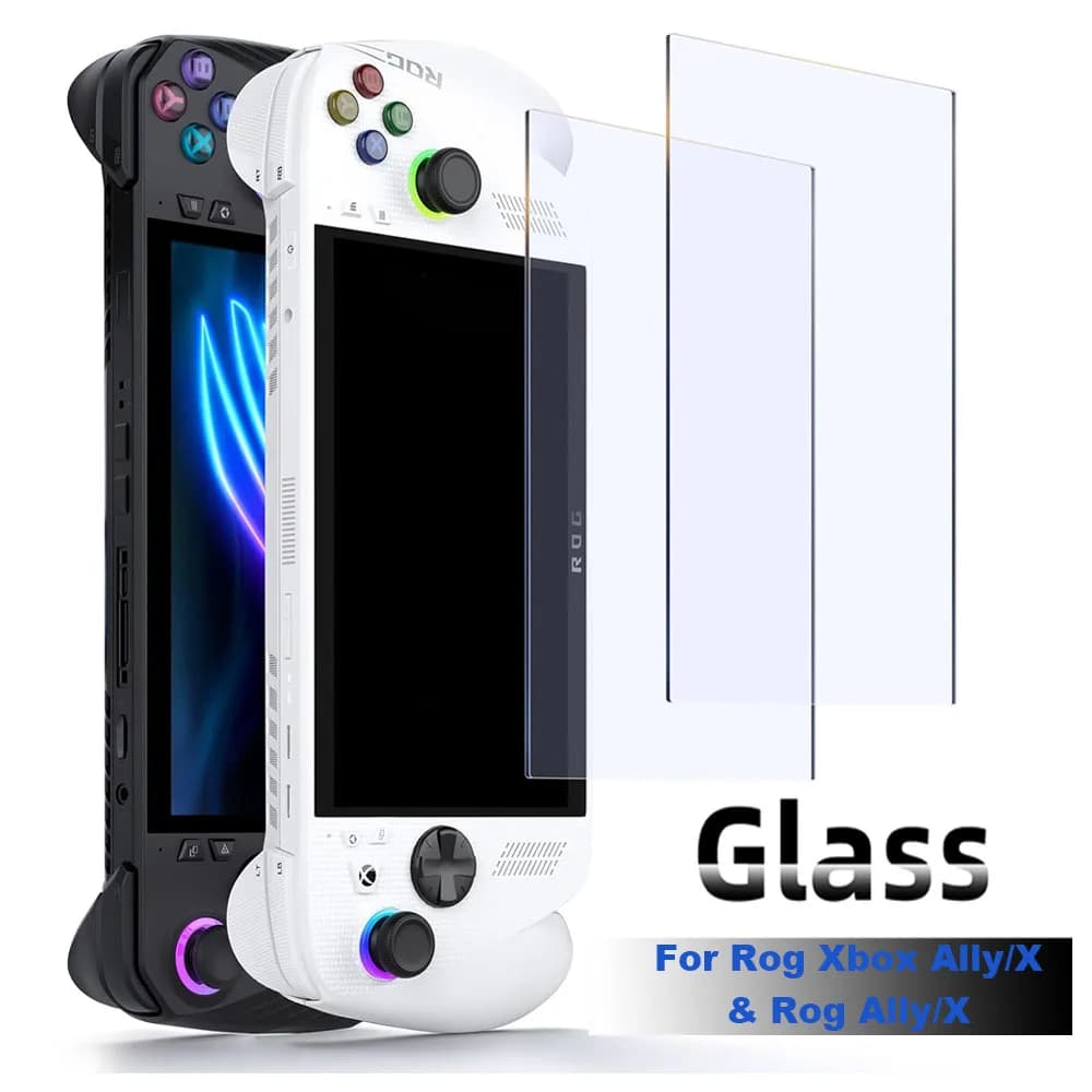 1/2/3PCS Pellicola protettiva in vetro temperato per Asus Rog Xbox Ally/X Proteggi schermo per Rog Ally/X Game Console 7 "Accessorio in vetro