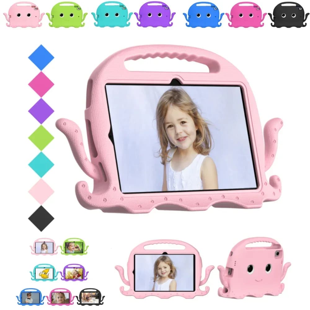 Custodia per bambini EVA per Huawei MatePad 10.4 2022 BAH4-W09 Polpe Cartoon Tablet Cover per MatePad T8 8.0 2020 Kobe2-L03 Kob2-L09