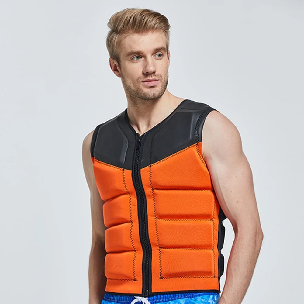 Giubbotto di salvataggio portatile per adulti, gilet professionale, sport acquatici, nuoto, canottaggio, Rafting, motoscafo, surf, 2024