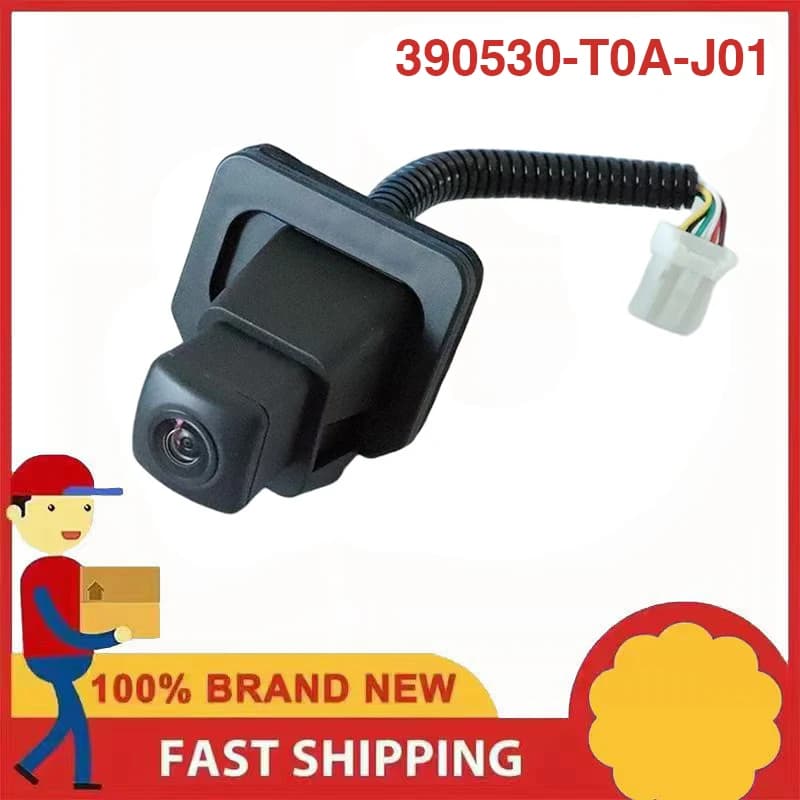 Car Rear View Camera Reverse Backup Parking Assist Camera 39530-T0A-J01 Compatible with Honda CR-V 2.4L 2012-2017