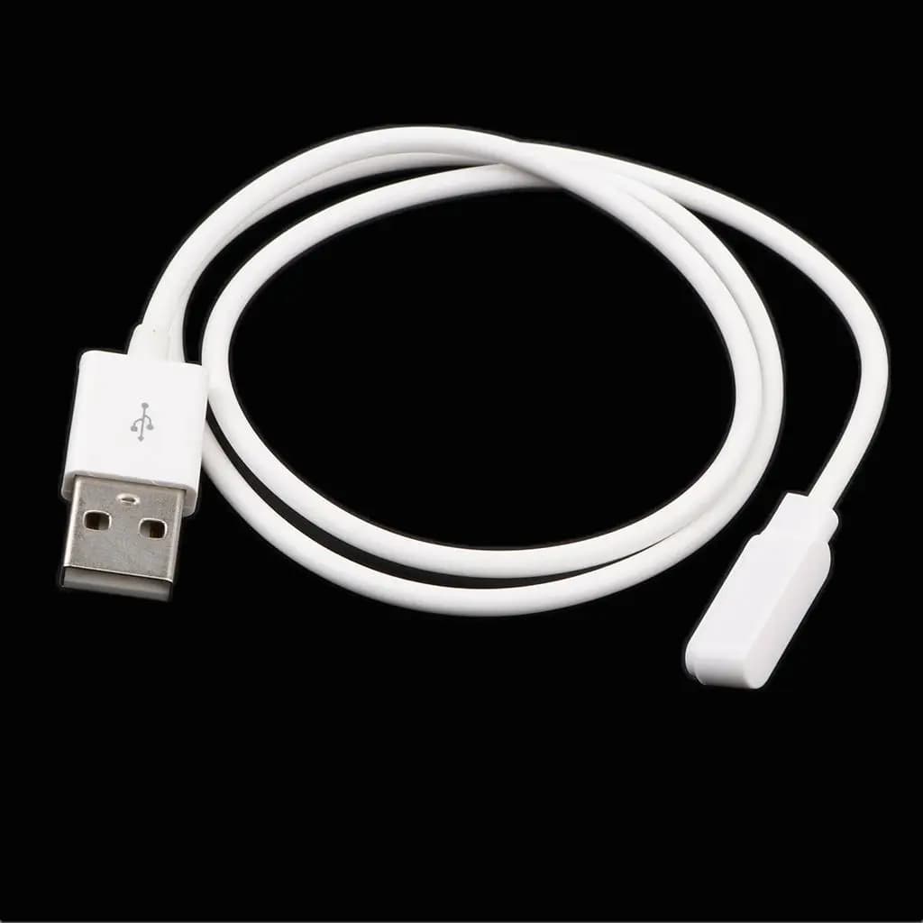 Cavo di ricarica USB magnetico di ricambio per smartband a 4 pin, ricarica rapida, design portatile