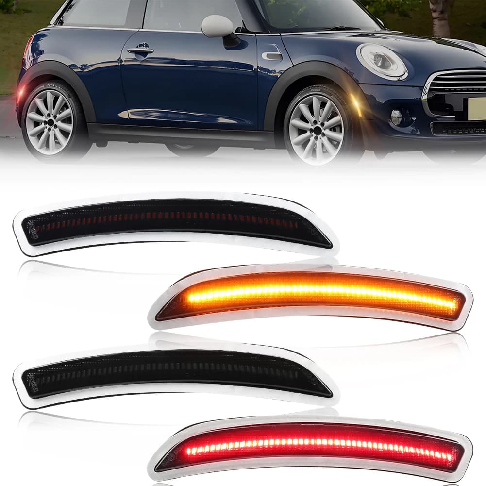 Luce di posizione laterale angolare anteriore o posteriore Luce parafango con LED per 2014 2015 2016 2017 2018 2019 Gen3 MINI Cooper F55 F56 F57