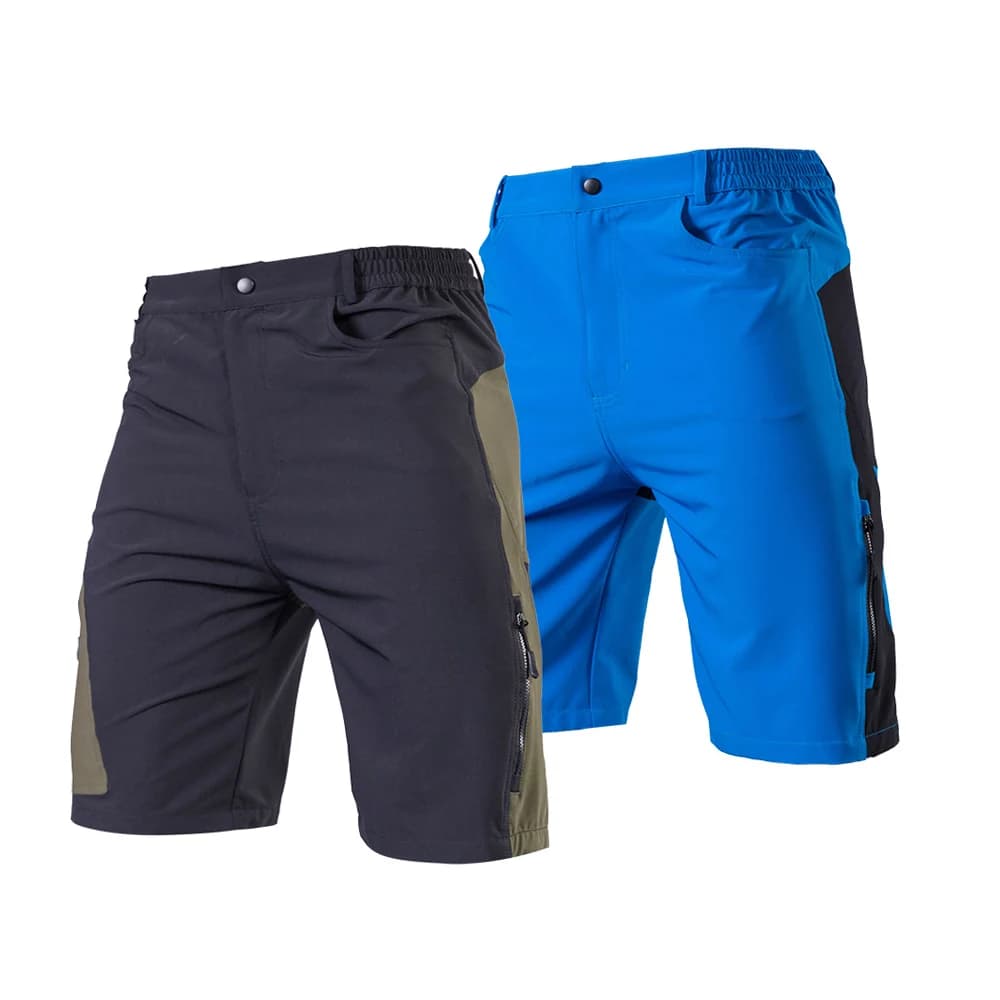 Men's Cycling Shorts\u0027s TOMSHOO Men's Wide Cycling Shorts Cycling Shorts Breathable Outdoor Sport Cycling Shorts and Wide Fit