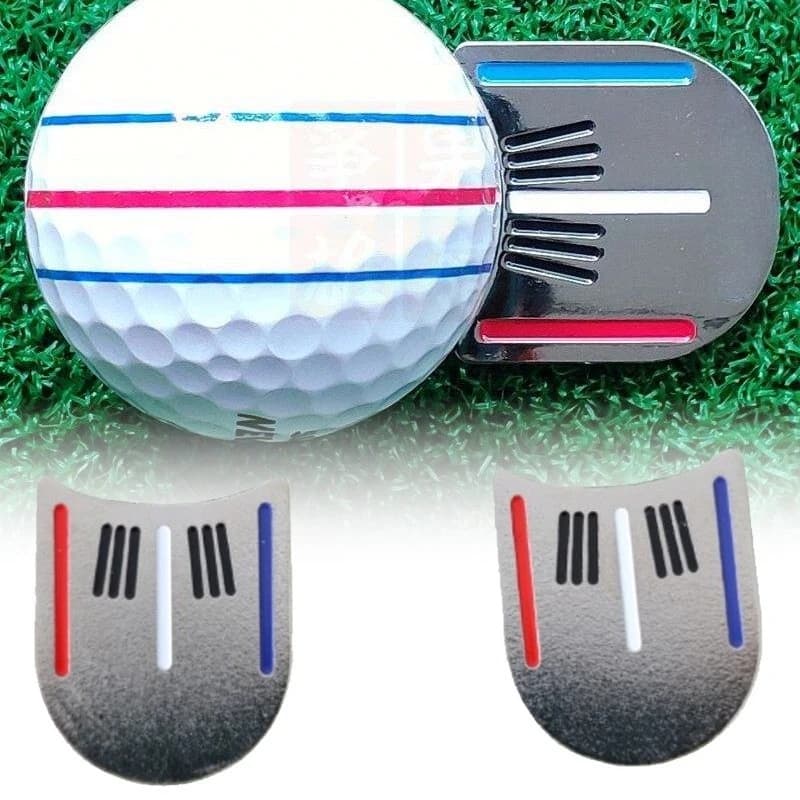 Clip per Cappello con Marcatore per Palline da Golf, Design Leggero e Portatile, Strumento Pratico per Allineamento e Puntamento, Migliora le Prestazioni nel Golf