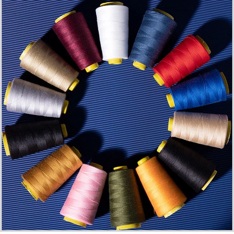 100g 1200 meters 203 Jeans Sewing machine Thick line 3 wires Wire Tent Shading wire thick wiring line jeans line Sewing wire