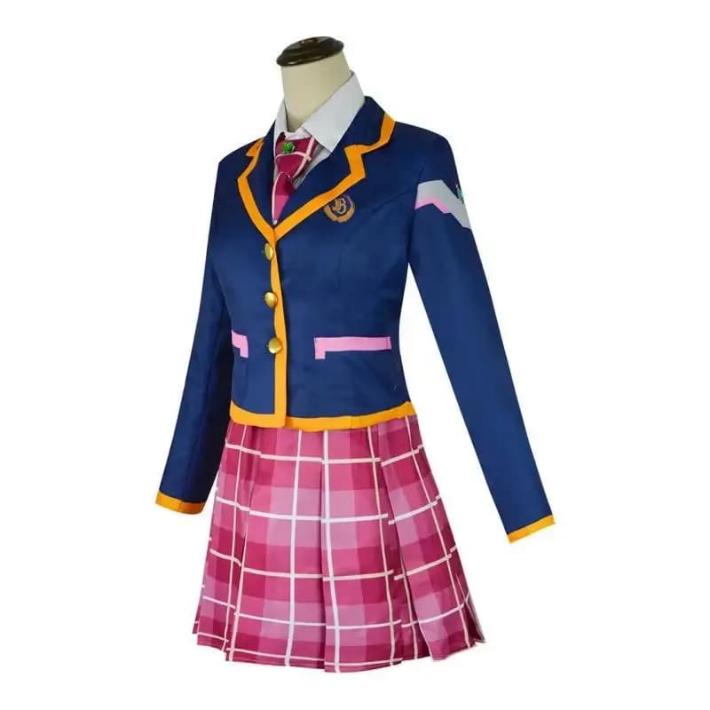Halloween Dva 3rd Party Outfit for Women Song Hana Cosplay Anime Costume School Women D.va JK Uniform Top Coat Skirts Suit 2026