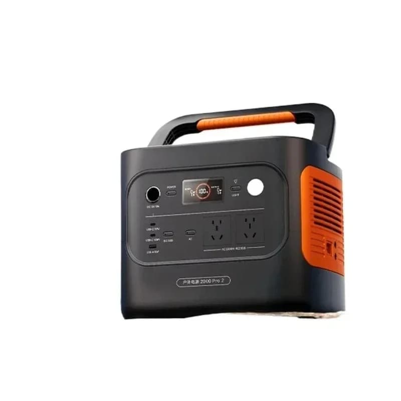 Outdoor power supply 2 kWh lighter and smaller 2200W high-power mobile 220v portable battery energy storage large