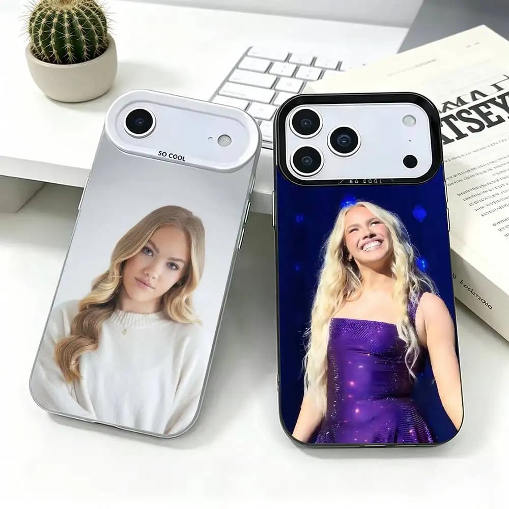 B-Beauty Freya Skye-S Singer Phone Case For iPhone 17,16,15,14,13,12,11 Plus,Pro Max,XS,Colorful Silver Phone case Funda Cover